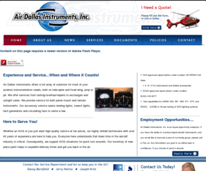 airdallasinstruments.net: Contact Air Dallas Instruments, Inc.
