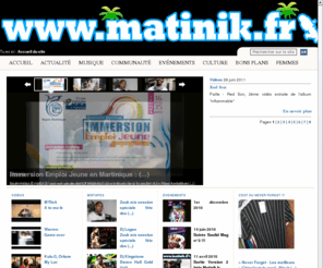 dom97.com: Matinik.fr
Matinik.fr -  Le point de rencontres des Antilles