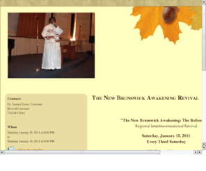 newbrunswickawakening.com: New Brunswick Awakening Revival
Regional Interdenominational Revival