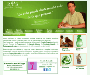 regresionesterapeuticas.com: RegresionesTerapeuticas
Psicologo: Regresiones,Terapia Regresiva, Hipnosis, Embarazo, Terapia Infantil, Parto sin dolor. Cita Informativa Gratuita.Telf.645409189 Malaga