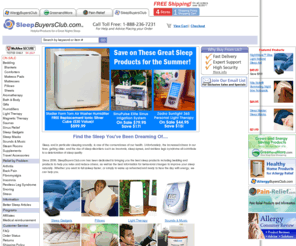 sleepbuyersclub.org: SleepBuyersClub - Official Site
Hand selected sleep products and sleep aids that are healthy, natural and organic for a better night's sleep!