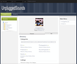 unpluggedsounds.com: Root
Joomla! - the dynamic portal engine and content management system