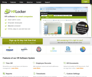 hrlocker.net: HR Software System with employee self service
Human resource software - annual leave tracking, pto, timesheets, and hr management. 30 day free trial.