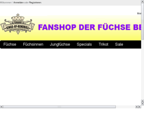 kings-of-handball.com: Fuechse Berlin Fanshop
