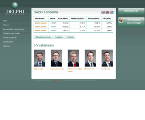 delphifonder.se: Delphi Fonderna - delphifonder.se
Delphifondene