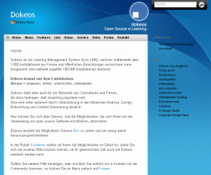 dokeos-deutschland.de: Dokeos - opensource eLearning mit Powerpoint-Import und Videokonferenz
Dokeos deutschsprachig