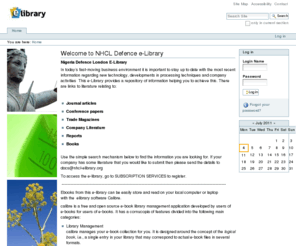 nhcl-elibrary.org: Welcome to NHCL Defence e-Library — NHCL-eLIBRARY
Nigeria Defence London E-Library