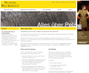 pelzinstitut.de: Deutsches Pelzinstitut |  Alles über Pelz
Deutsches Pelz Institut - Alles über Pelz