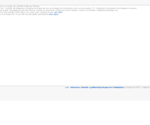schibou.net: echoppe.net | Guillaume Schieber
Echoppe : Portfolio Guillaume Schieber