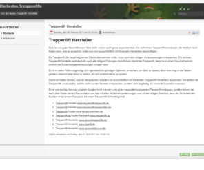 treppenlift-hersteller.com: Die besten Trepppenlifte von den besten Treppenlift Hersteller
Die besten Trepppenlifte von den besten Treppenlift -Hersteller