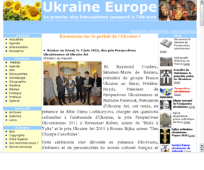 ukraine-europe.org: Ukraine-Europe.org
Le premier site français consacré à l'Ukraine. The first french speaking website about Ukraine.