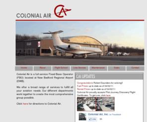 colonial-air.com: Colonial Air - New Bedford, MA
