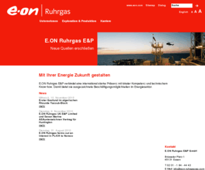 eon-ruhrgas-e-p.org: E.ON Ruhrgas E&P: Homepage
