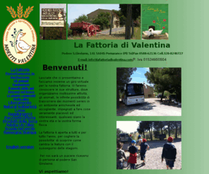 lafattoriadivalentina.com: Fattoria didattica e maneggio a Pomarance, in Valdicecina
La fattoria didattica è aperta tutto l'anno, si può visitare l'oliveta, utilizzare il maneggio o partecipare ai corsi di didattica in fattoria