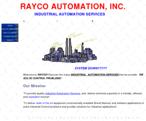 raycoautomation.com: RAYCO AUTOMATION
industrial automation services provided by Rayco Automation include system design, startup, training, and service