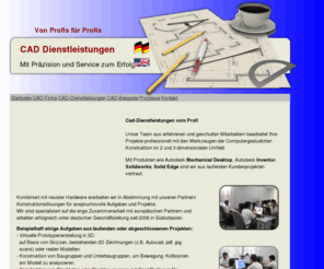 s-technology.net: CAD Dienstleistungen
Startseite fuer deutsche CAD Dienstleistungen fuer Rohrleitungs- und Installationsplanung, Windenergie, Maschinenbau, Fertigung, Konstruktion, Ingenieursdienstleistungen, CAD Planungsbueros