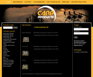 carpproducts.nl: Carp Products
Carp Products