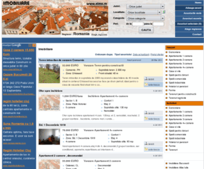 eimo.ro: Imobiliare
Anunturi imobiliare pentru toate localitatile din Romania. Vanzari si inchirieri apartamente, case, terenuri, spatii comerciale.
