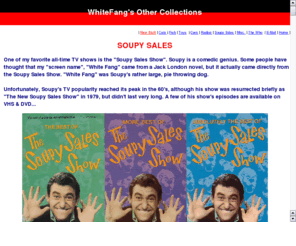 soupysales.net: Soupy Sales
Soupy Sales