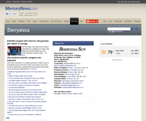 berryessasun.com: Berryessa - San Jose Mercury News
The latest news from the Berryessa area of San Jose.