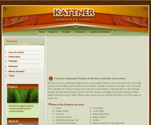 kattnerlandscapesupply.net: Landscape Supply NJ, NJ Lawn and Garden Supply, Bulk Lawn Supplies, Kattner Landscaping Supply, Oakridge, NJ.
Kattner Landscaping Services offers bulk landscape supply in NJ, lawn & garden supplies New Jersey, Landscape Supply located in Oakridge, NJ.