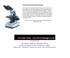 novex.co.uk: KOI Carp Microscopes The Novex Smart Microscope. Buy Online.
the Novex Smart Microscope offers an ideal solution for everybody with a limited budget to acquire an outstanding microscope of this category The Novex Smart Microscope is suitable for education purposes and demanding amateurs.