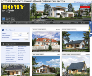 domywstylu.eu: Biuro projektów MTM Styl - projekty domów jednorodzinnych - projekty domów
Projekty domów  małych, energooszczędnych, parterowych, z poddaszem użytkowym, nowoczesnych, drewnianych, rekreacyjnych, wielorodzinnych i innych.