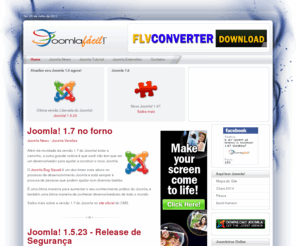 joomlafacil.com.br: (¯`·._.· Joomla! Nunca foi tão Fácil ·._.·´¯) - Tutoriais, Cursos, Aulas, Dicas, Templates, Extensões, Dowloads,  e Notícias em Português do mundo Joomla! - Brasil / Portugal
Esta é uma liberação de segurança, e o Projeto Joomla! recomenda aos usuários que atualizem imediatamente seus sistemas Joomla! 1. 5. Faça o download da atualização no site do projeto.
