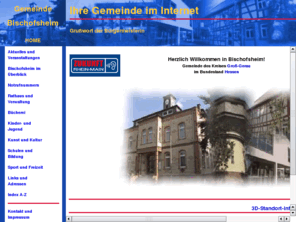 bischofsheim.com: Bischofsheim - Ihre Gemeinde im Internet
Gemeinde Bischofsheim im Internet mit Dienstleistungen der Gemeindeverwaltung, Links zu Bischofsheimer Vereinen, Parteien und anderer Institutionen in Bischofsheim