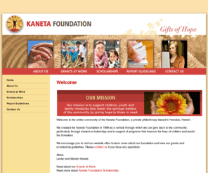 kanetafoundation.org: Kaneta Foundation | 
Kaneta Foundation