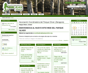 parqueoliver.org: Asociación Coordinadora del Parque Oliver (Zaragoza) — Coordinadora del Parque Oliver (Zaragoza)
Parque Oliver: ¡Vívelo!