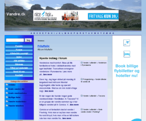 vandre.dk: Vandre.dk - Alt om vandring
Vandre.dk Alt om vandring Online vandre guide   