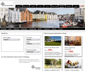 dehistoriske.no: Unike Hotel & Restaurant-opplevelser - De Historiske
De Historiske: Norges mest sjarmerende hotell, restaurant & spisested.