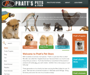 prattsfeed.com: Pratt's Pet Store - Home
Pratt's Pets can take care of all you pets needs. We're your neighborhood zoo.