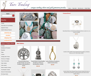 taostradinginc.com: Taos Trading, Blending Handcrafted Contemporary Jewelry with Traditional Native American Jewelry.
Featuring Turquoise and Sterling Silver Jewelry, and Zuni Fetishes handmade by Native American artists. Sterling silver charms, bracelets, inlay, earrings, rings, necklaces, pendants, bolos, buckles and money clips. Unique jewelry, often with a whimsical and spiritual message. Together, with the Native American jewelry, we are able to offer a varied blend of the contemporary and traditional.