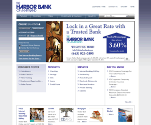 theharborbank.com: The Harbor Bank of Maryland
The Harbor Bank of Maryland
