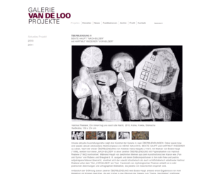 vandeloo-gallery.com: Projekte | Galerie van de Loo Projekte - München
Projekte in der Galerie van de Loo