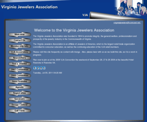 virginiajewelers.org: Welcome
Welcome