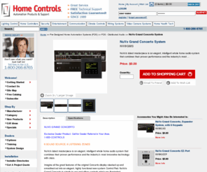 grandconcerto.com: NuVo Grand Concerto - NVI8GMS available from Home Controls
NuVo Grand Concerto (NVI8GMS) available through the Home Controls website.