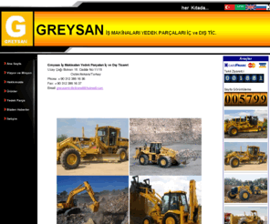 greysanmakina.com: GREYSAN IS MAKINALARI YEDEK PARCALARI IC VE DIS TICARET
GREYSAN IS MAKINALARI YEDEK PARCALARI IC VE DIS TICARET