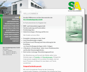 sua-msr.de: Willkommen - S&A - Schaltanlagenbau GmbH
S und A Schaltanlagenbau GmbH