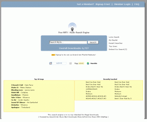 Mp3 Search Engine
