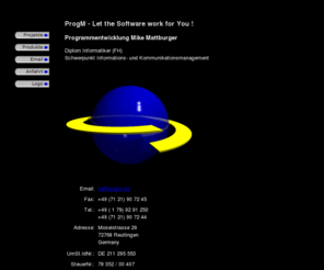 progm.de: ProgM, let the software work for you.!
ProgM,let the software work for you