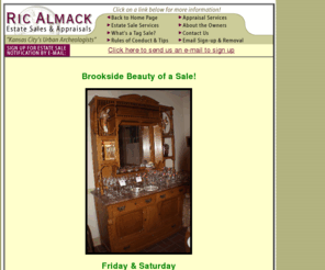 ra-estatesales.com: Ric Almack Estate Sales & Appraisals
