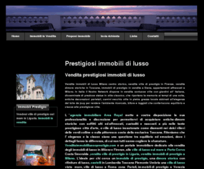 venditaimmobililussoprestigio.com: Vendita immobili lusso prestigio Milano Firenze Toscana
Vendita immobili di lusso e ville di prestigio Milano Firenze Toscana