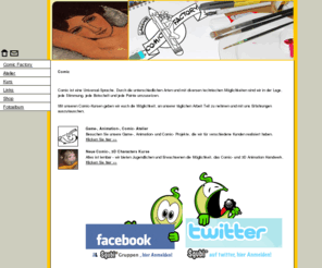 comicfactory.com: Comic
Comic, Illustrationen, Animationen, Online-Games, Comickurs für Werbung und New Media