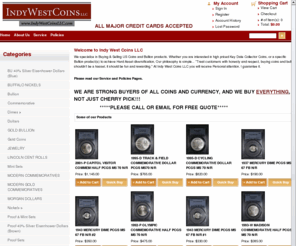 indywestcoinsllc.org: Indy West Coins LLC Home Page
Indy West Coins LLC