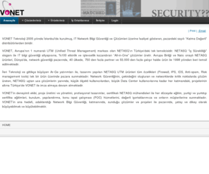 vonet.com.tr: Anasayfa
Vonet Technology
NetASQ Turkey