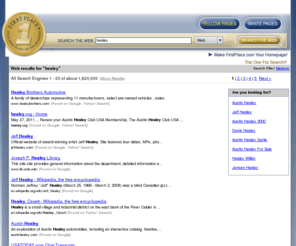 healey.net: First Place® - Your First Place on the Internet®
Search results for healey from First Place Metasearch.