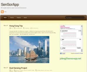 sensorapp.net: sensorapp
Embeded sensor applications study blog